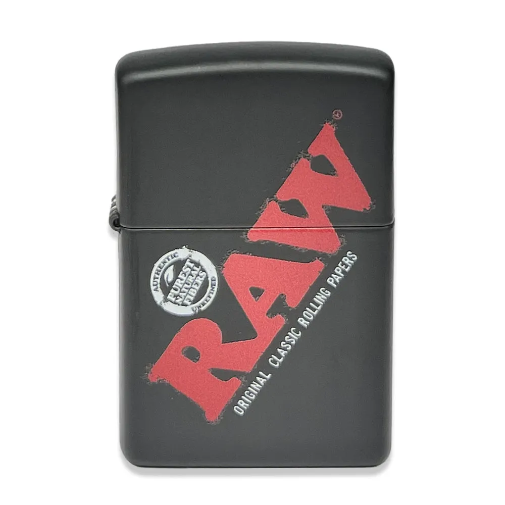 RAW - Zippo Lighter - Black