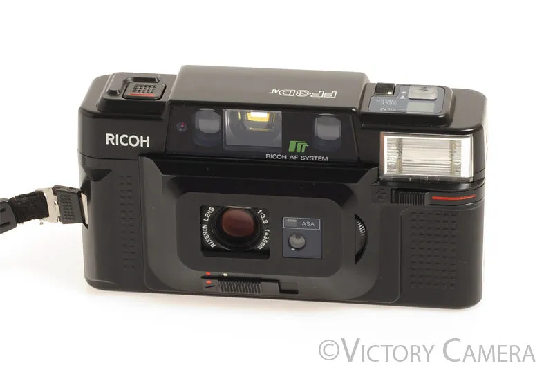 Ricoh FF-3D AF Black 35mm Point & Shoot Camera w/ 35mm f3.2 Lens -Clean-