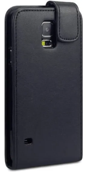 Samsung Galaxy S6 Edge Flip Case - Black