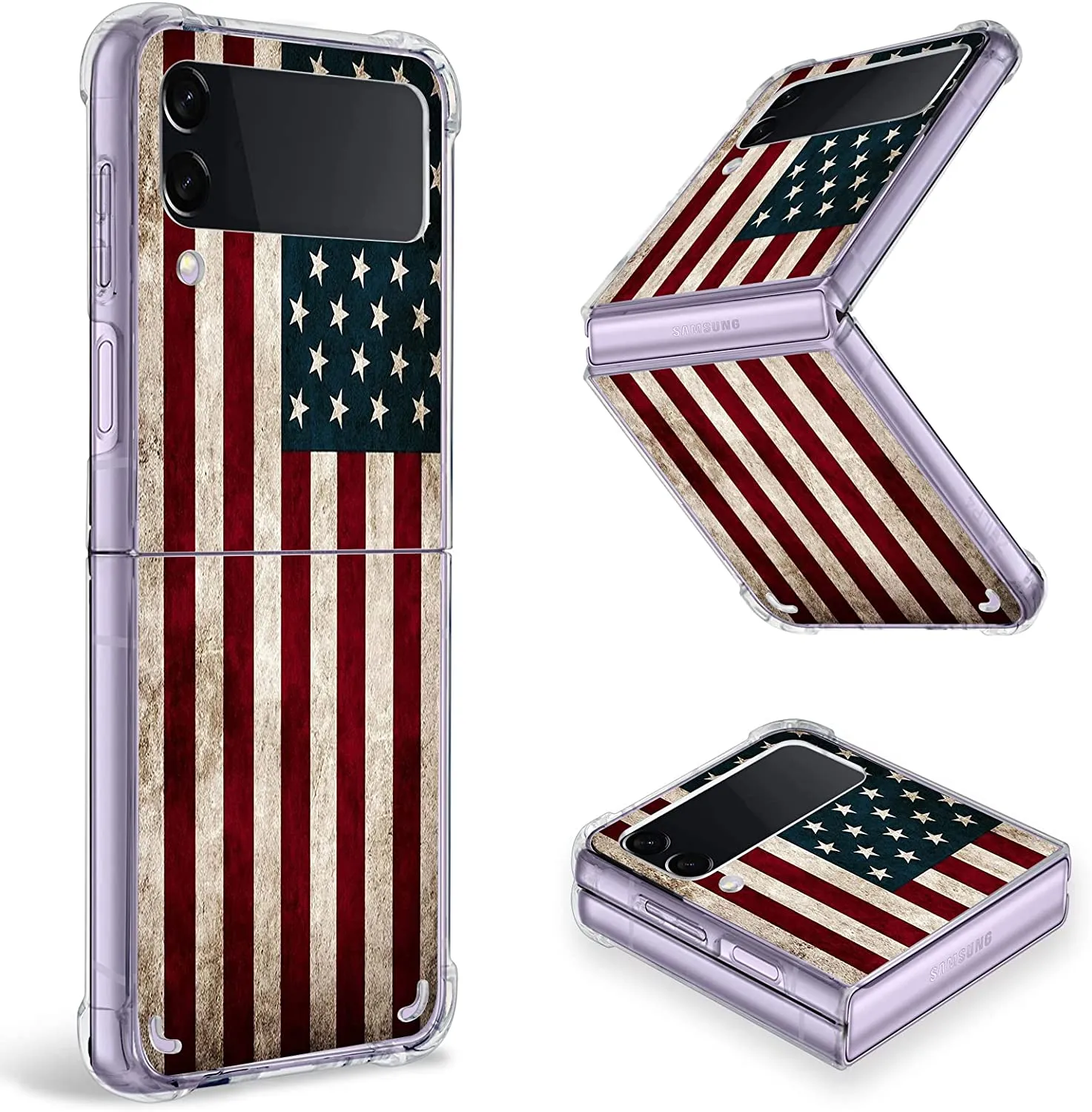 Samsung Galaxy Z Flip 4 Soft TPU Bumper Shockproof Protective Case