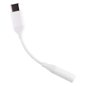 Samsung Official 3.5mm to USB-C (Type C) Adapter/Plug - White (EE-UC10JUWEGUS)