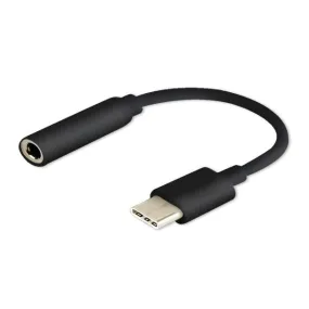 Savio Usb Type 3.1 C (M) – Jack 3.5Mm (F) Audio Adapter Black Ak-35/B