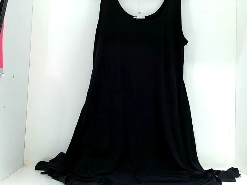 Shopper beats XXLarge Women's Capella Sleeveless Black Casual Dress