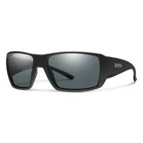 Smith Guide's Choice XL Matte Black Polarized Grey Glass Lens ChromaPop Sunglasses