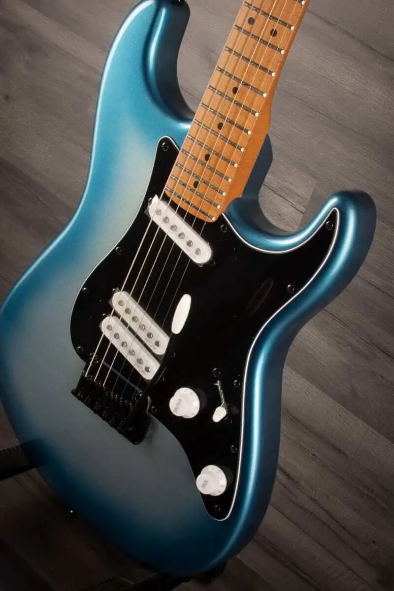 Squier Contemporary Stratocaster® Special Electric Guitar, Roasted Maple Fingerboard, Black Pickguard - Sky Burst Metallic