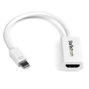 Startech.Com Mini Displayport To Hdmi 4K Audio / Video Converter - Mdp 1.2 To Hdmi Active Adapter For Macbook Pro/Air -