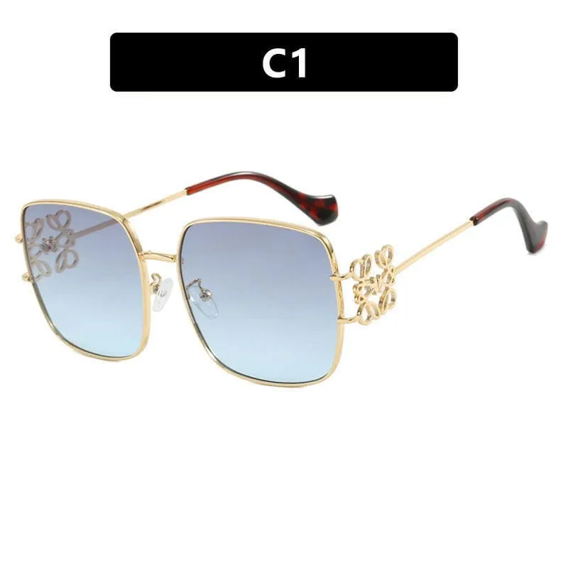 Stylish Oversized Personalized Simple Versatile Fashion Sunglasses