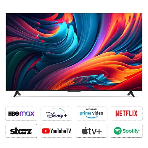 TCL 164 cm (65 inches) Bezel-Less Full Screen Series Ultra HD 4K Smart LED Google TV 65P635 Pro (Black)