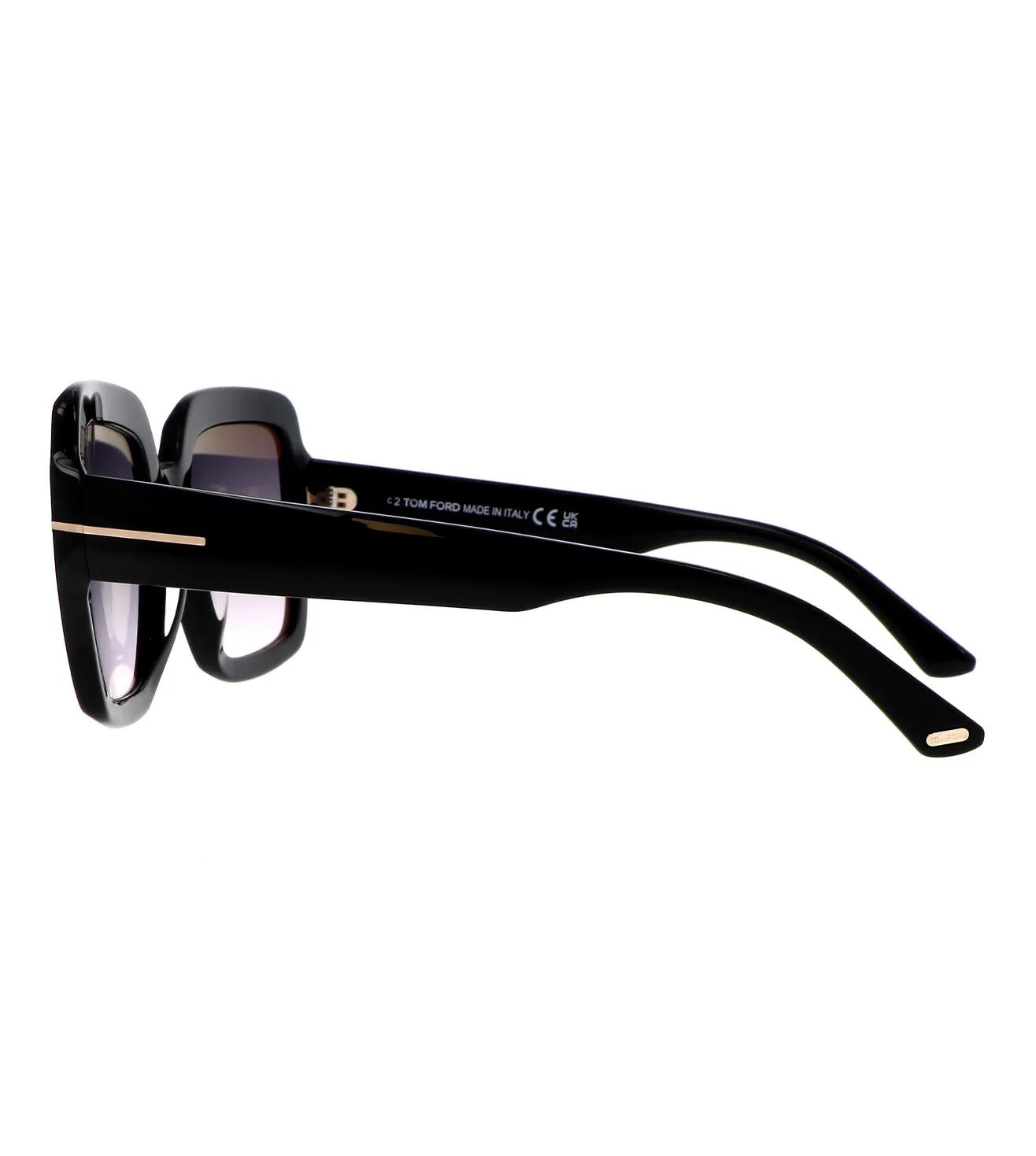 Tom Ford Women's Grey Square Sunglasses