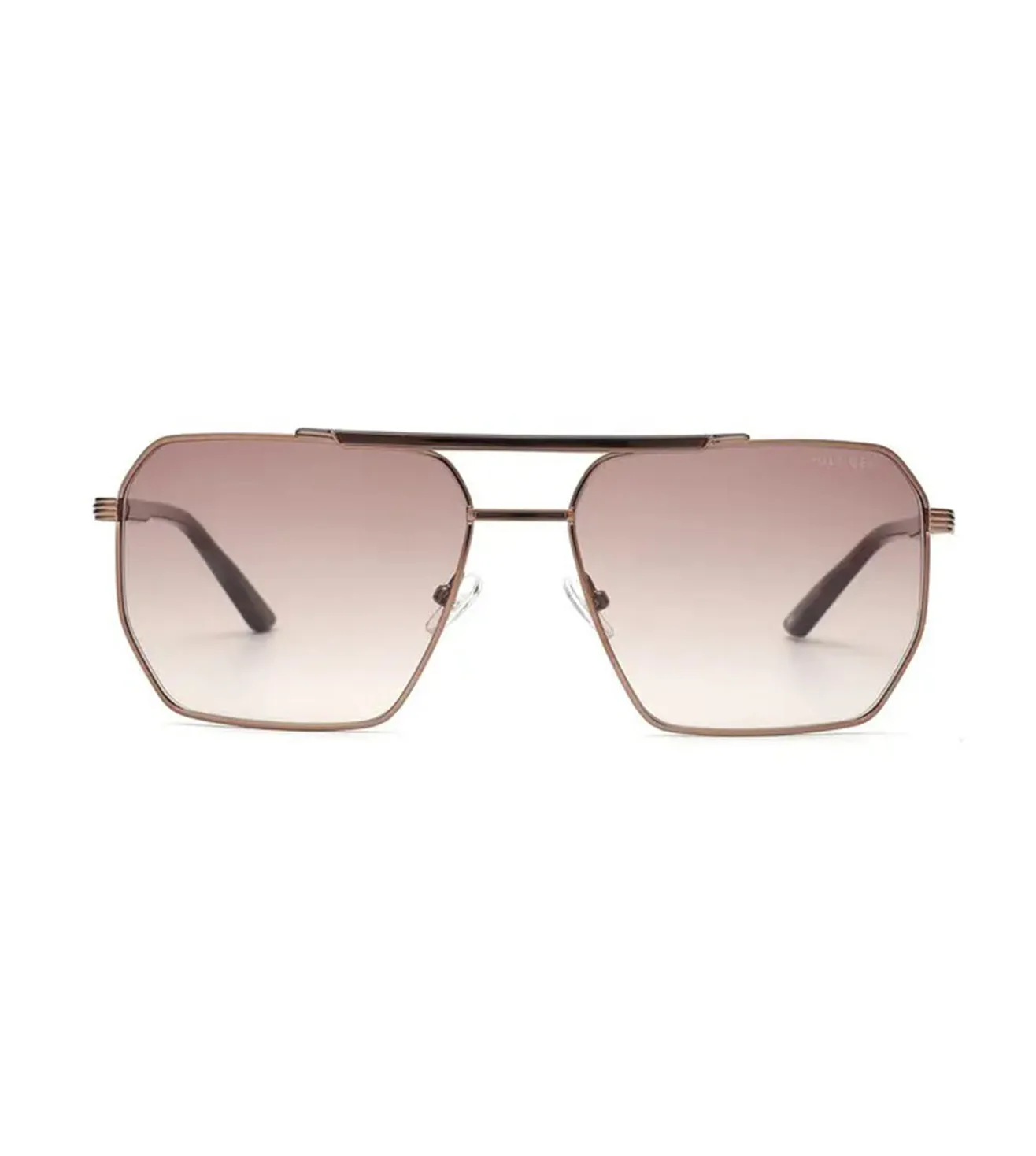 Tommy Hilfiger Men's Gradient Grey Square Sunglasses