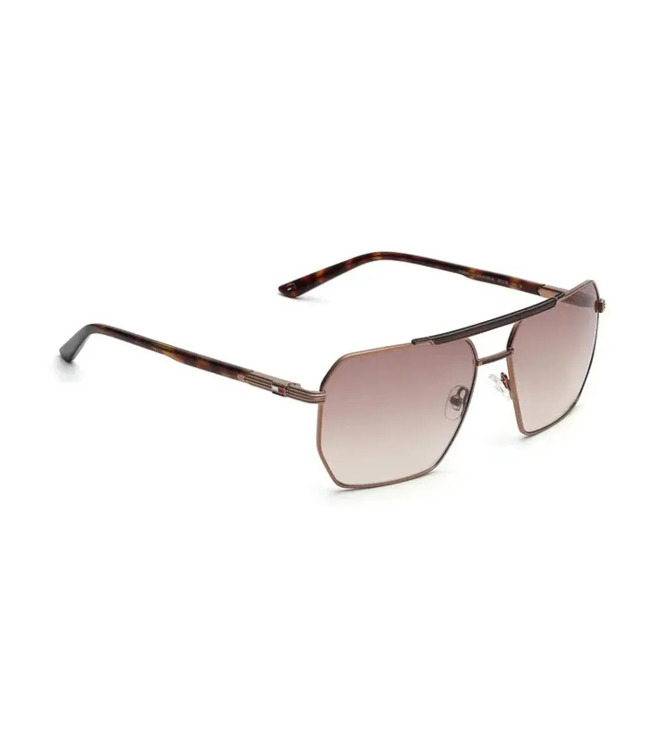 Tommy Hilfiger Men's Gradient Grey Square Sunglasses