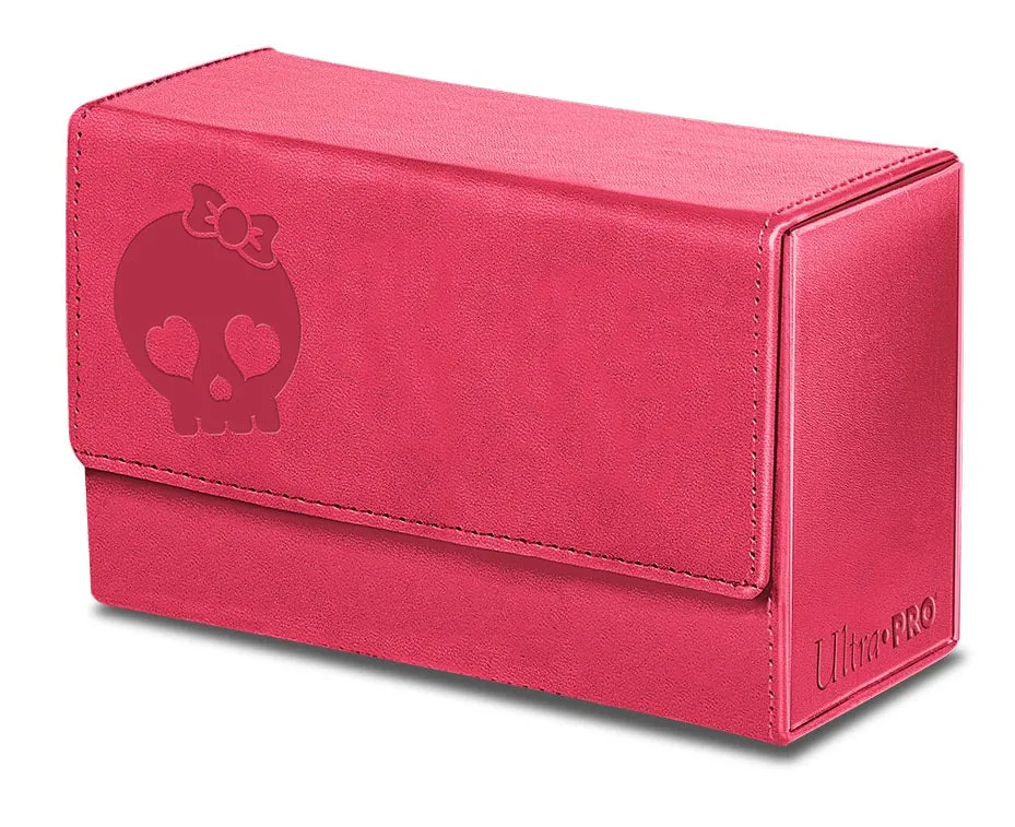 Ultra PRO: Flip Box - Cutey Skull (Pink / Dual)