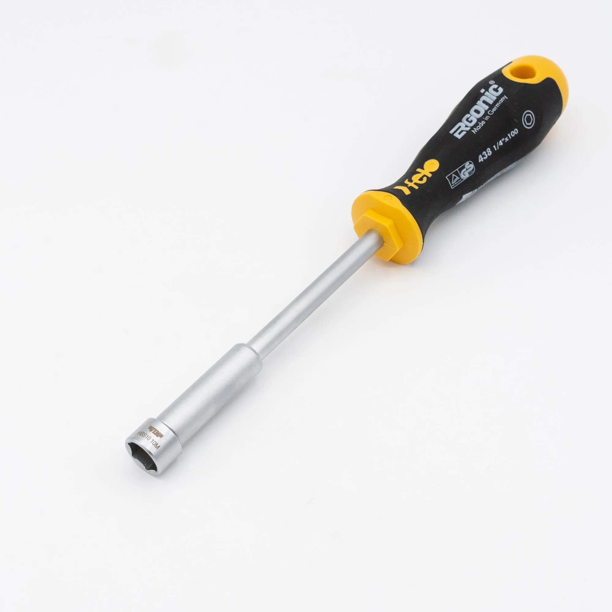 Vim Tools HBS10 Metric 10mm Low Profile Bit Socket, 1/4" Hex Drive