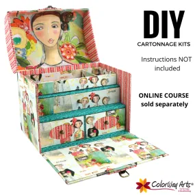 Wonder Chest DIY kit, cartonnage kit 213