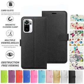 Xiaomi Redmi Note 10s Flip Folio Book Wallet Case